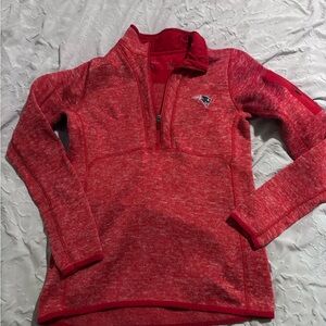 New England Patriots Quarter-Zip Pullover